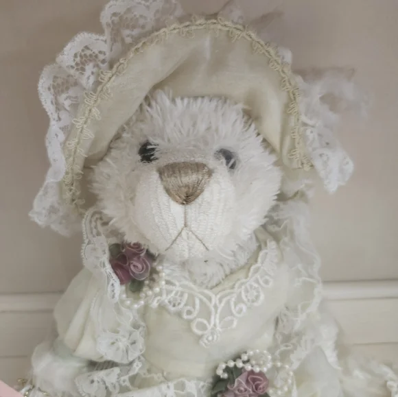 Show-Stoppers "Peppermint " teddy bear doll plush stuffed w/tag 17" - Picture 8 of 11